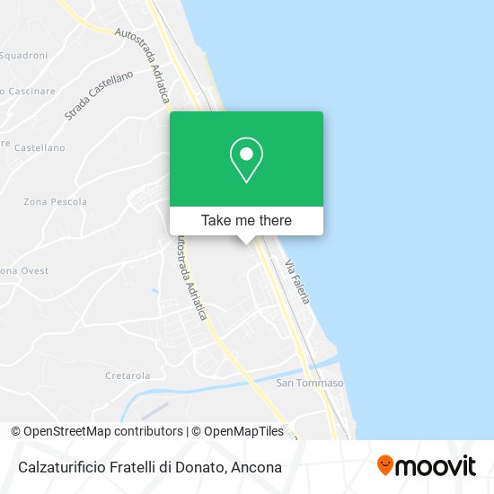Calzaturificio Fratelli di Donato map