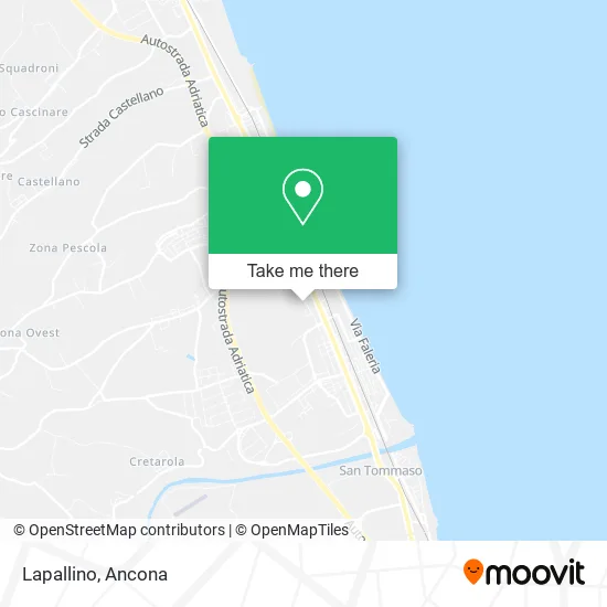 Lapallino map