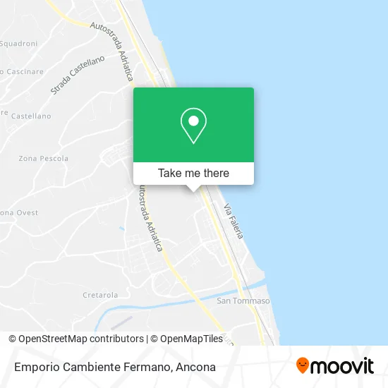 Emporio Cambiente Fermano map