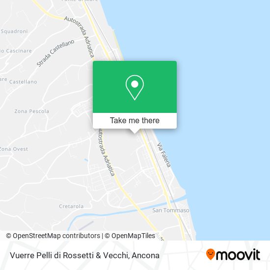 Vuerre Pelli di Rossetti & Vecchi map