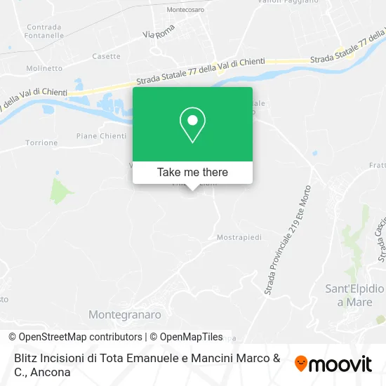 Blitz Engravings by Emanuele Tota and Marco Mancini & Co. map