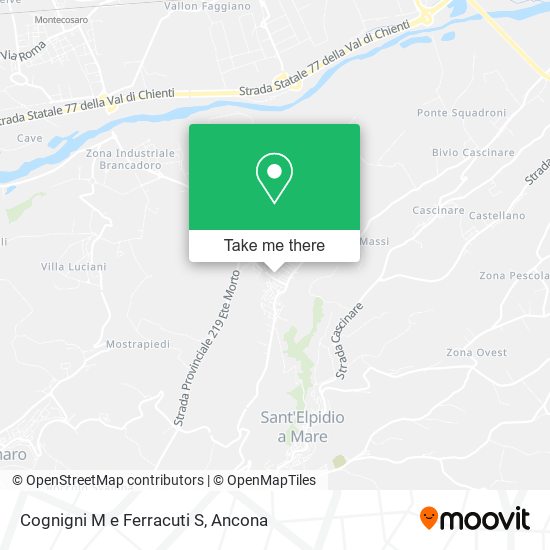 Cognigni M e Ferracuti S map
