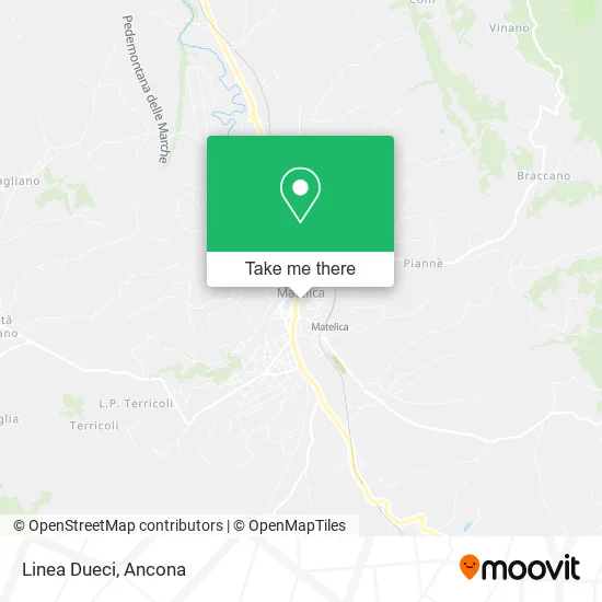 Linea Dueci map