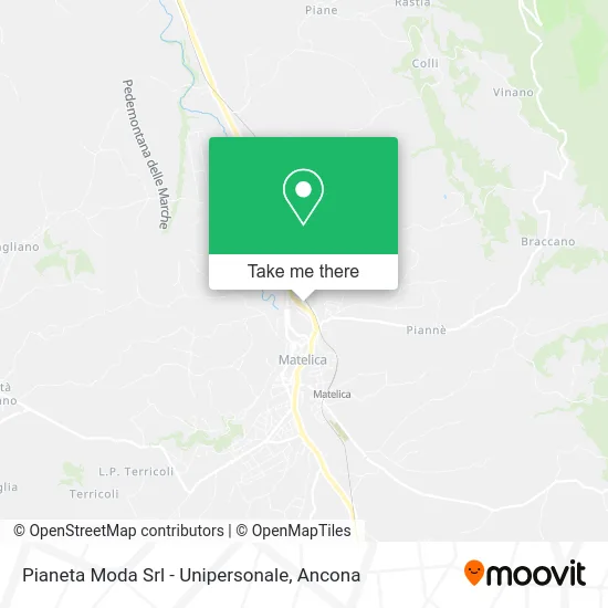 Pianeta Moda Srl - Unipersonale map