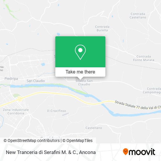 New Tranceria di Serafini M. & C. map