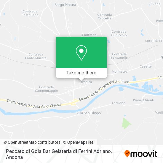 Peccato di Gola Bar Gelateria di Ferrini Adriano map