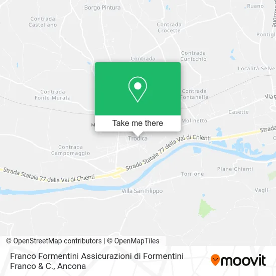 Franco Formentini Insurance by Formentini Franco & Co. map