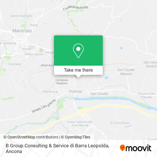 B Group Consulting & Service di Barra Leopolda map