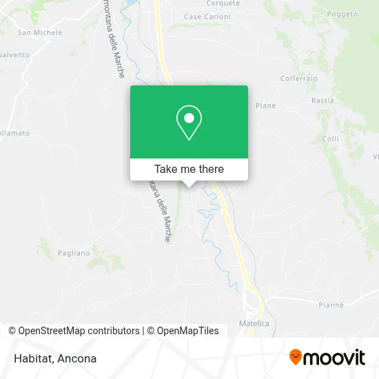Habitat map