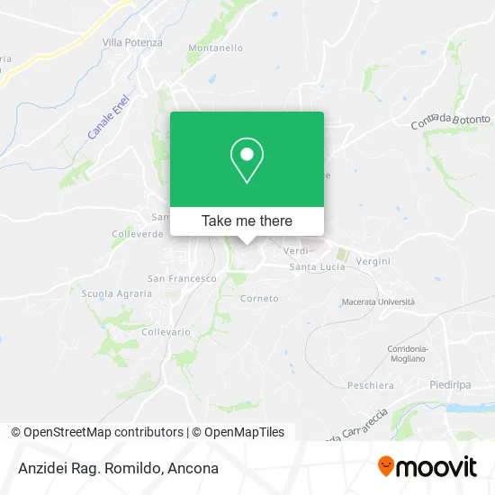 Anzidei Rag. Romildo map