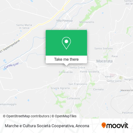 Marche e Cultura Società Cooperativa map