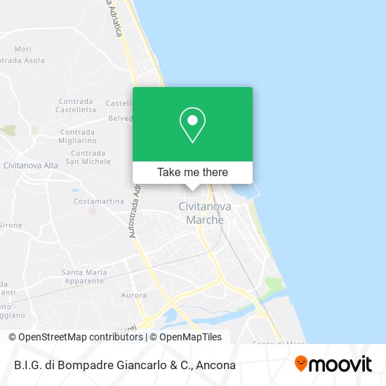 B.I.G. di Bompadre Giancarlo & C. map