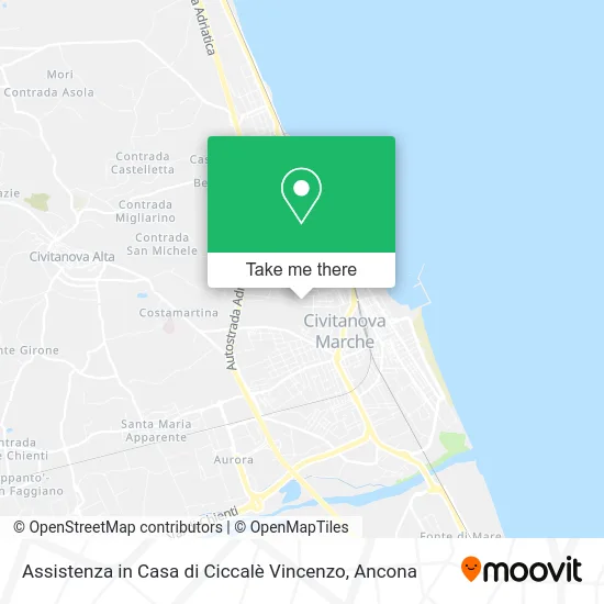 Home Care by Ciccalè Vincenzo map