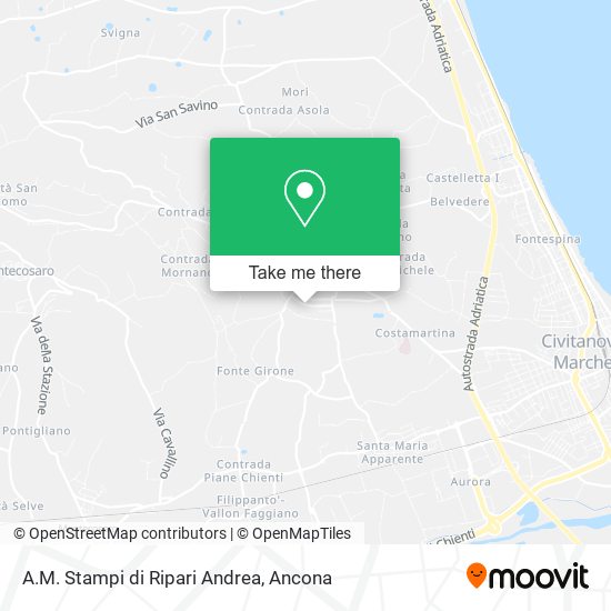 A.M. Stampi di Ripari Andrea map