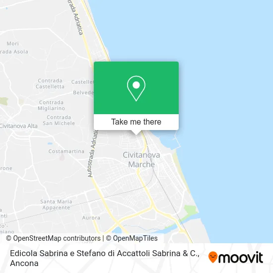 Newsstand by Sabrina and Stefano Accattoli map