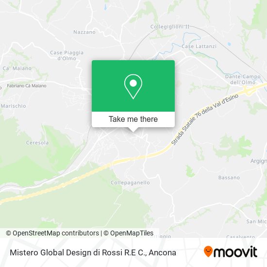 Mistero Global Design di Rossi R.E C. map