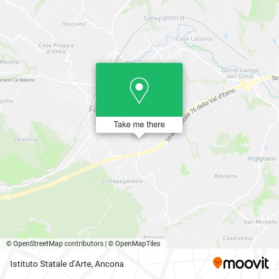 Istituto Statale d'Arte map