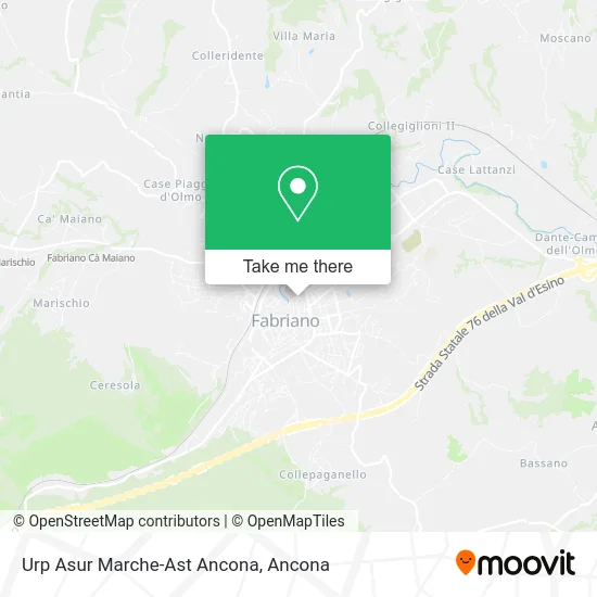 Urp Asur Marche-Ast Ancona map