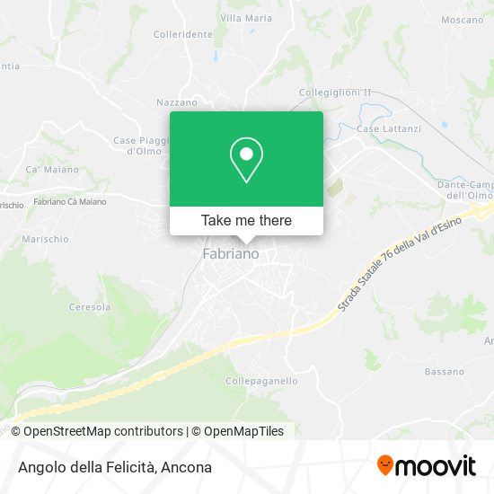 Angolo della Felicità map