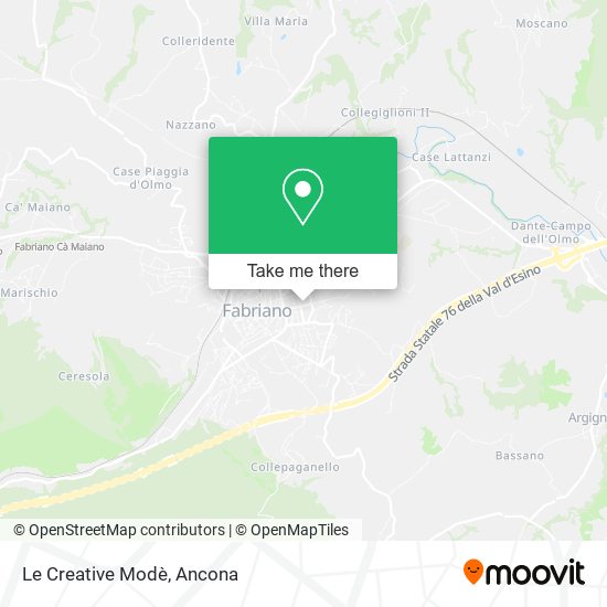 Le Creative Modè map