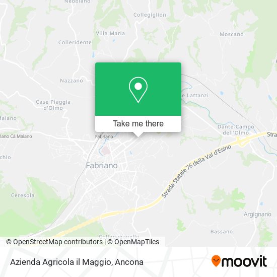 Azienda Agricola il Maggio map
