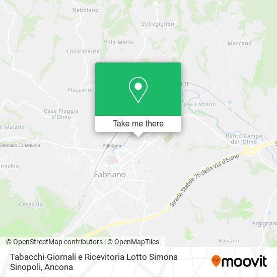Tabacchi-Giornali e Ricevitoria Lotto Simona Sinopoli map