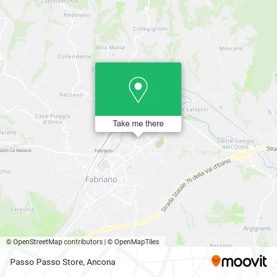 Passo Passo Store map