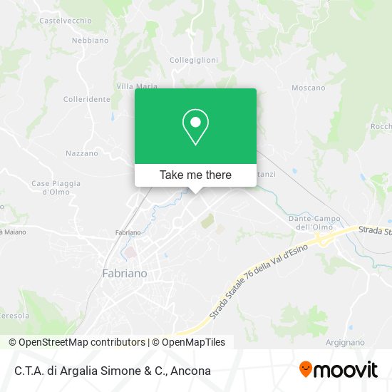 C.T.A. di Argalia Simone & C. map