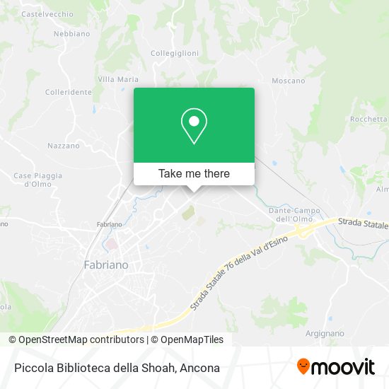 Piccola Biblioteca della Shoah map