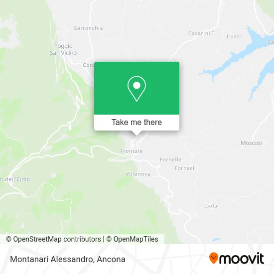 Montanari Alessandro map