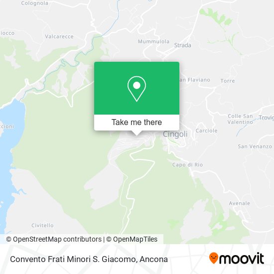 Convento Frati Minori S. Giacomo map