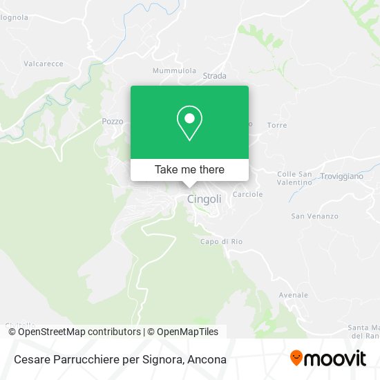 Cesare Parrucchiere per Signora map