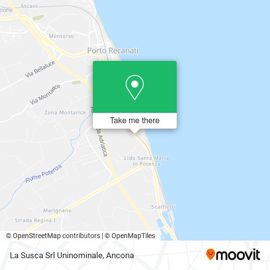 La Susca Srl Uninominale map