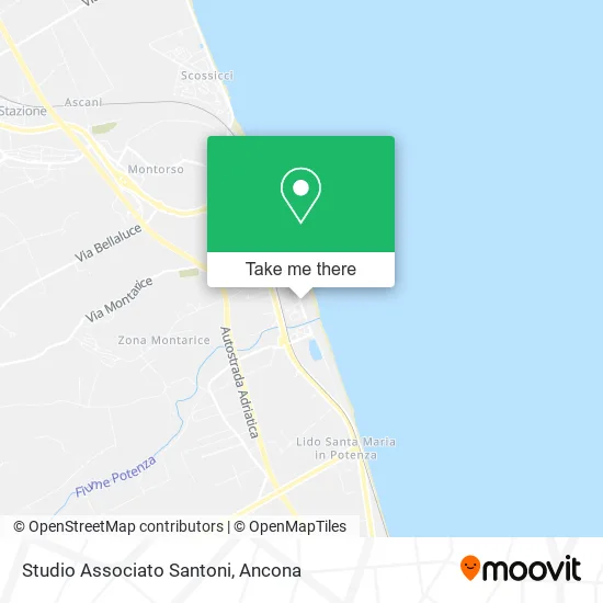 Studio Associato Santoni map