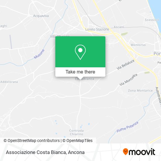 Associazione Costa Bianca map