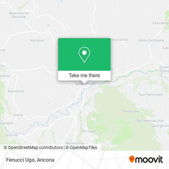 Fenucci Ugo map