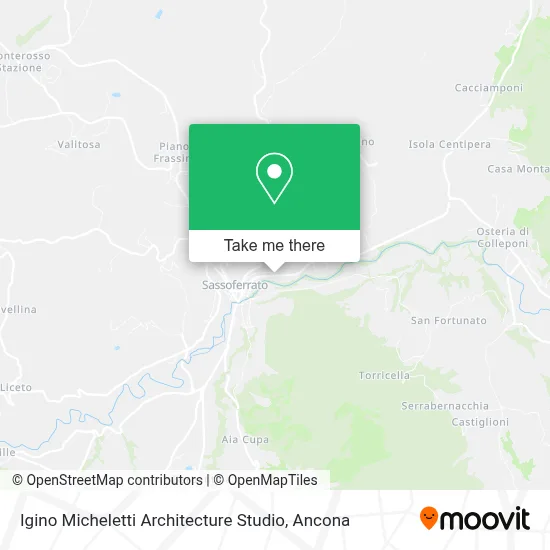 Igino Micheletti Architecture Studio map