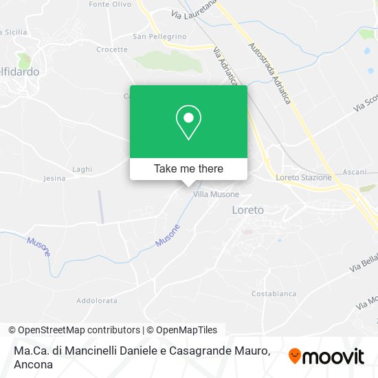 Ma.Ca. di Mancinelli Daniele e Casagrande Mauro map