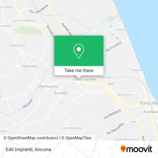 Edil Installations map