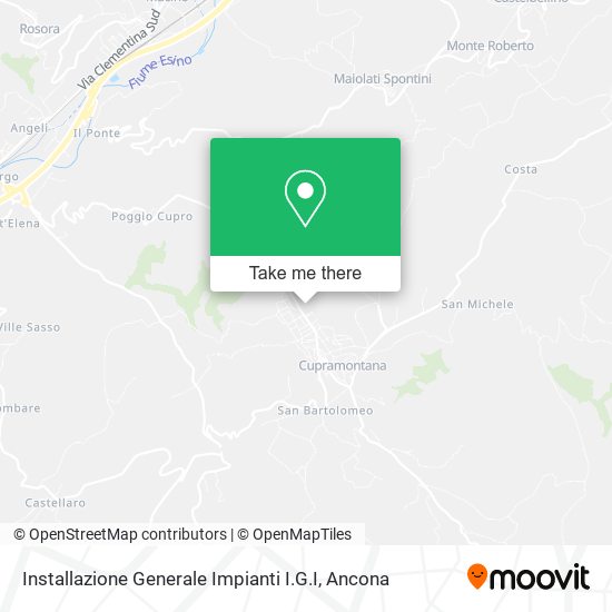Installazione Generale Impianti I.G.I map
