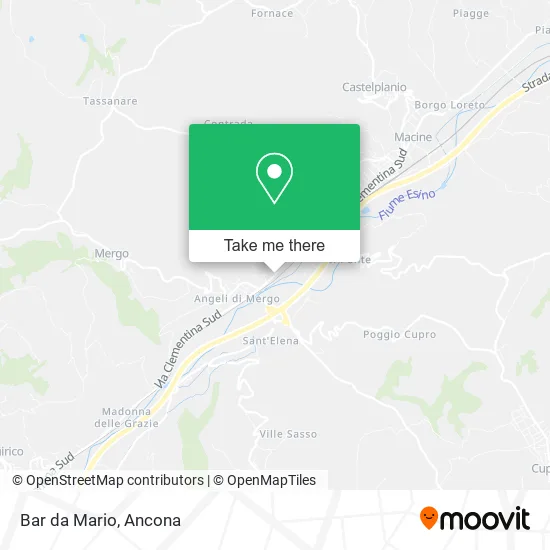 Bar da Mario map