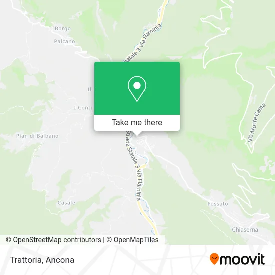 Trattoria map