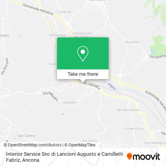Interior Service Snc di Lancioni Augusto e Camilletti Fabriz map