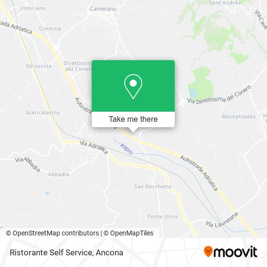 Ristorante Self Service map