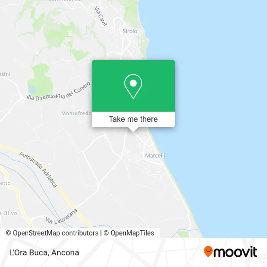 L'Ora Buca map