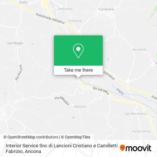 Interior Service Snc di Lancioni Cristiano e Camilletti Fabrizio map