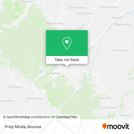 Prixy Moda map