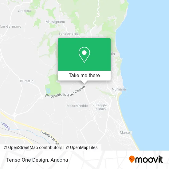 Tenso One Design map