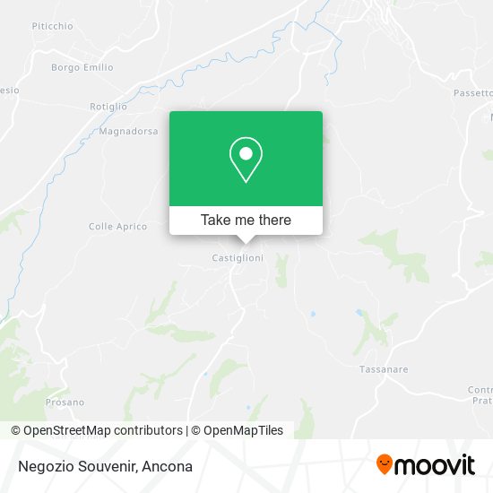 Negozio Souvenir map