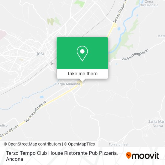 Terzo Tempo Club House Ristorante Pub Pizzeria map